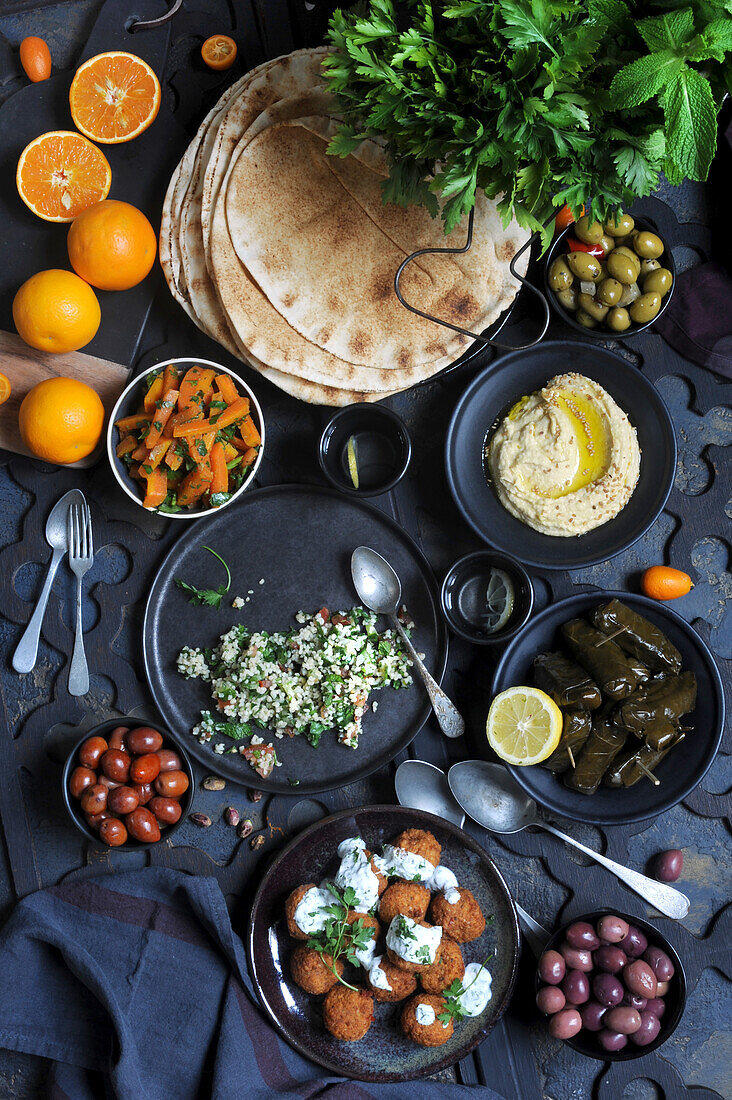 Lebanese mezze