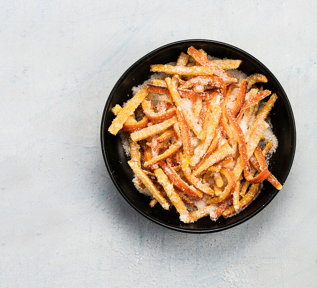 Candied orange peel