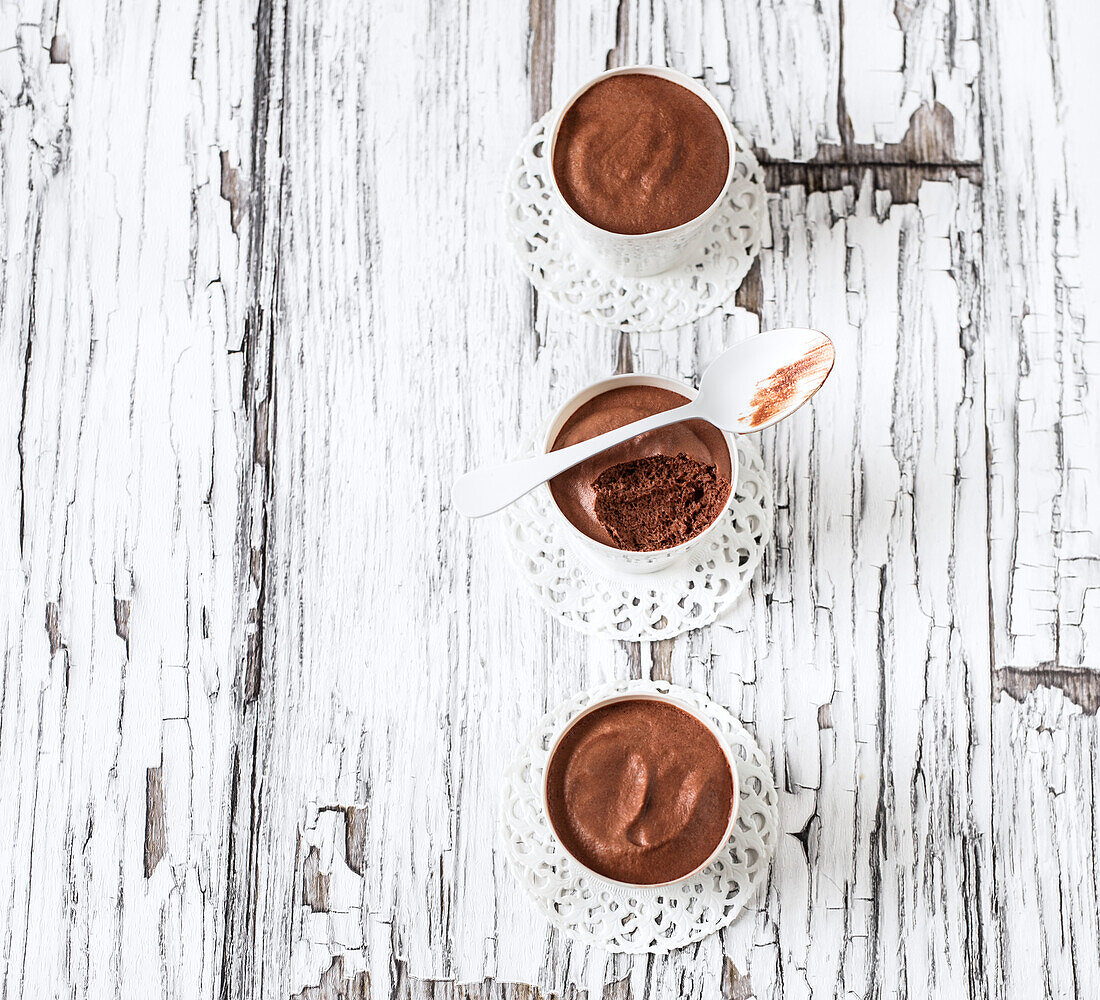 Chocolate Chickpea Mousse