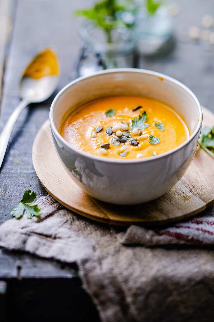 pumpkin cream soup