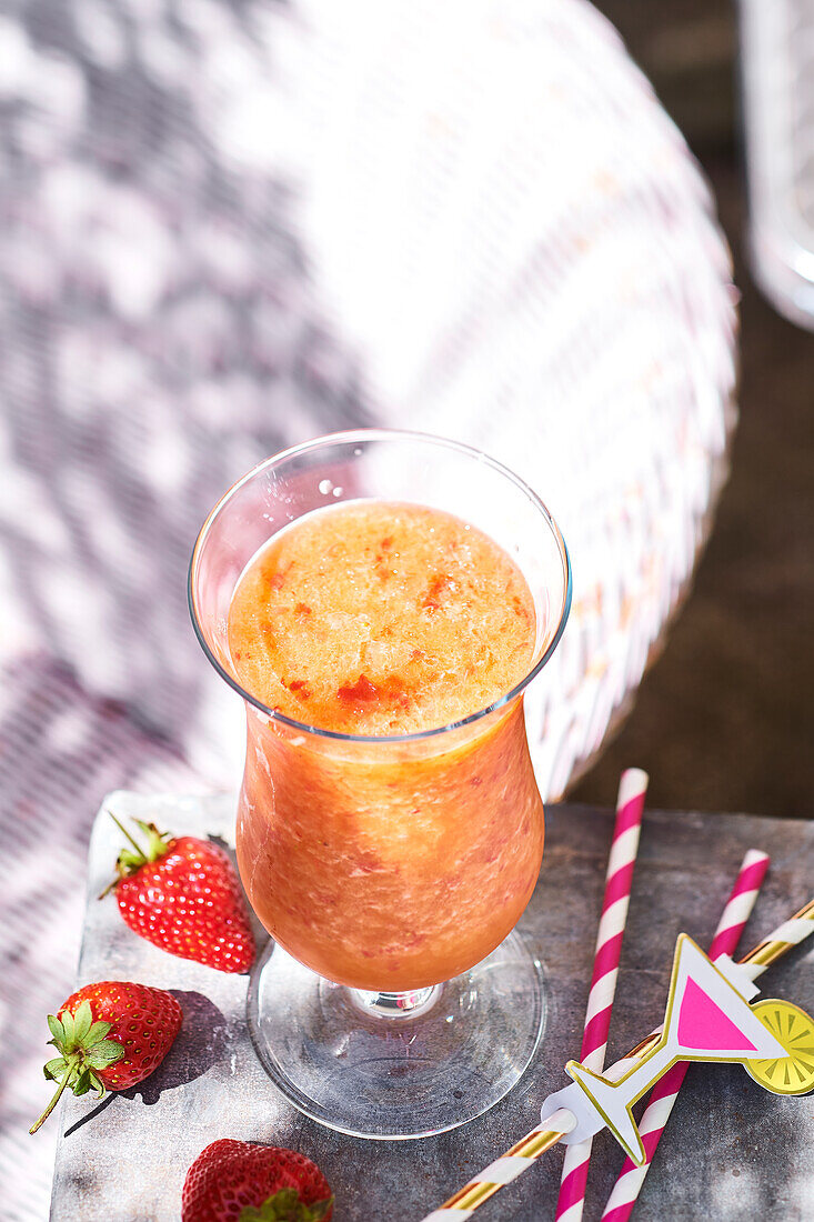 Melon Strawberry Smoothie