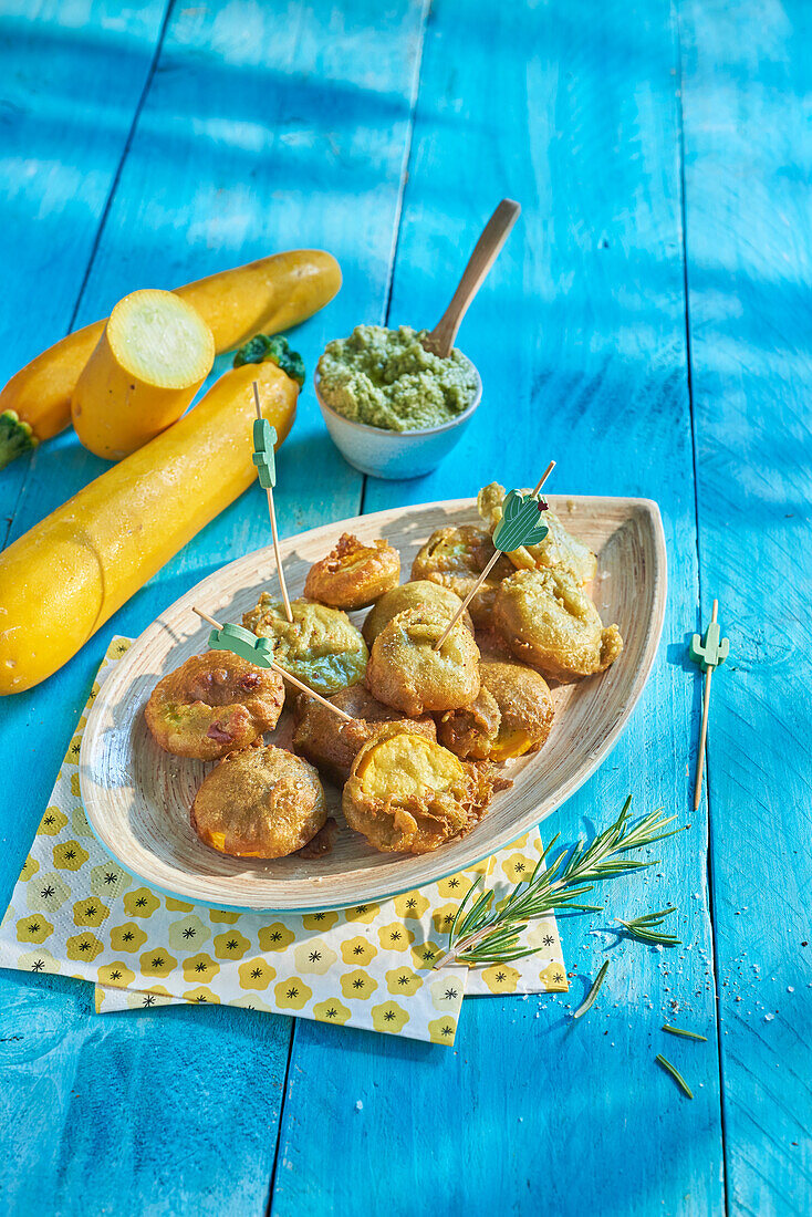 Summer Squash Fritters