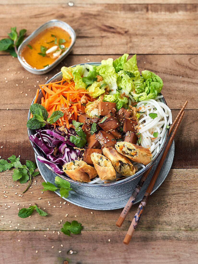 Bo Bun with tofu (Vietnam)