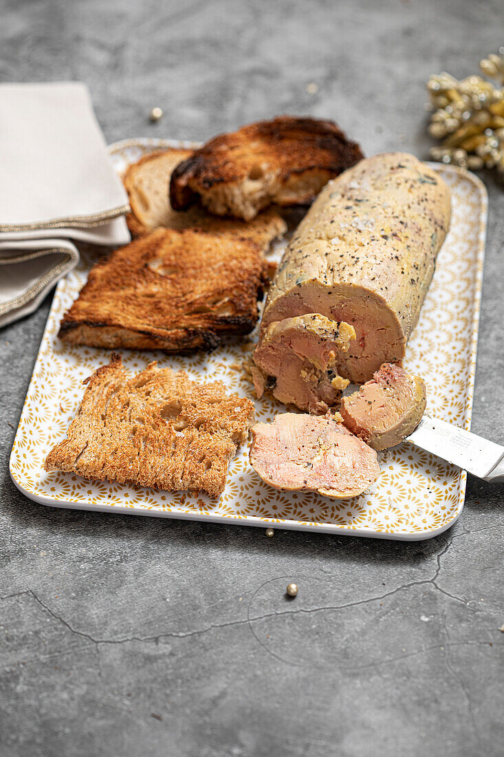 Poached foie gras