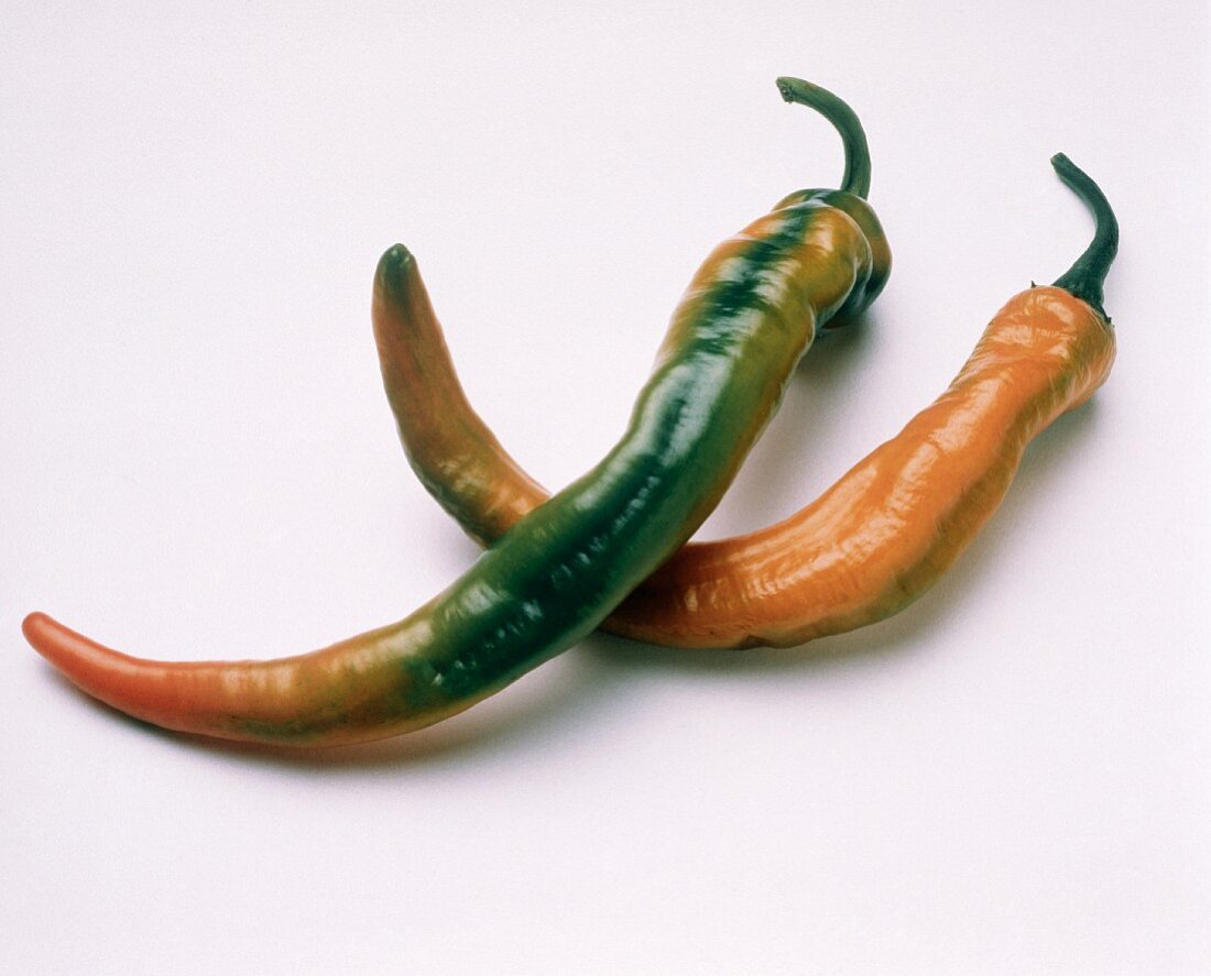 Two Anaheim Peppers