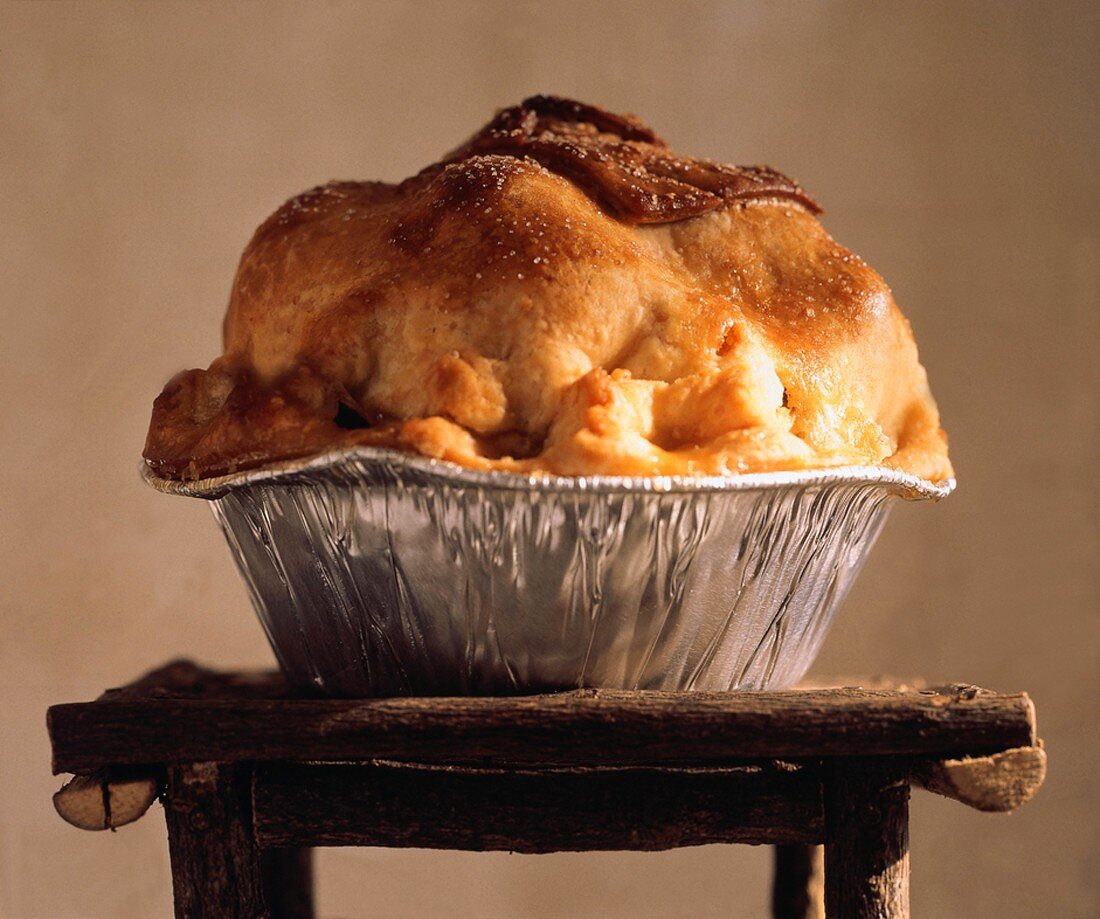 Apfelkuchen (Apple Pie) in Alubackform