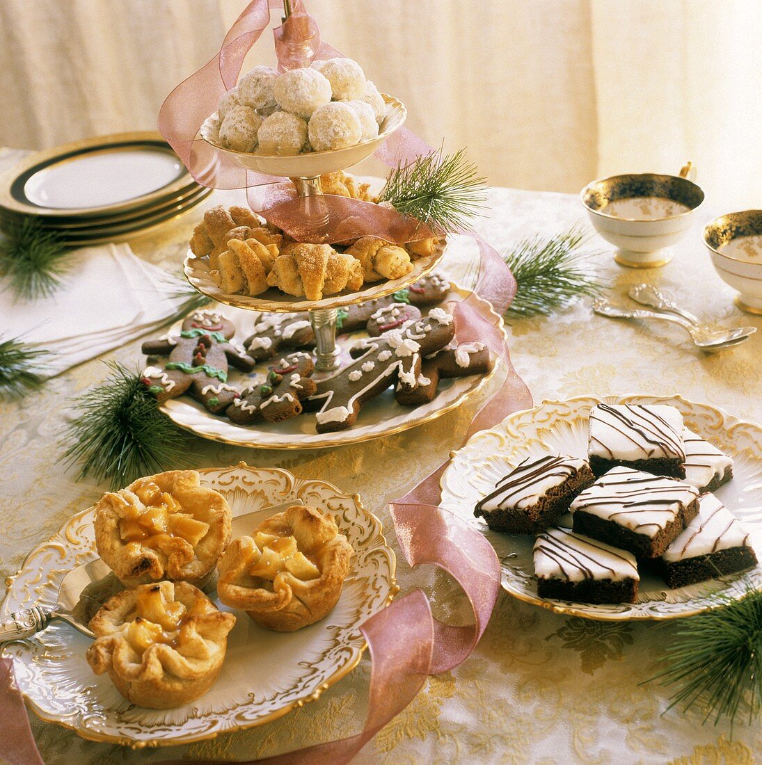 Assorted Desserts for Christmas