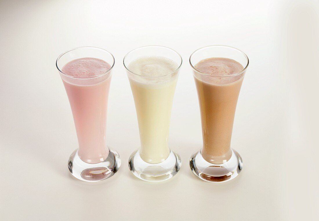 Three Milkshakes