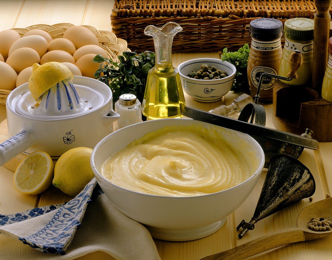 Frische Mayonnaise