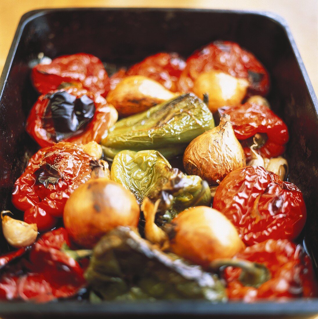 Roasted Peppers and Onions