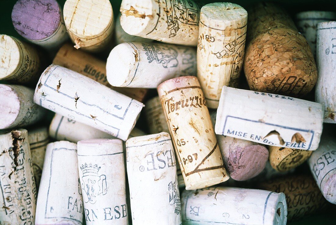 A Variety of Wine Corks