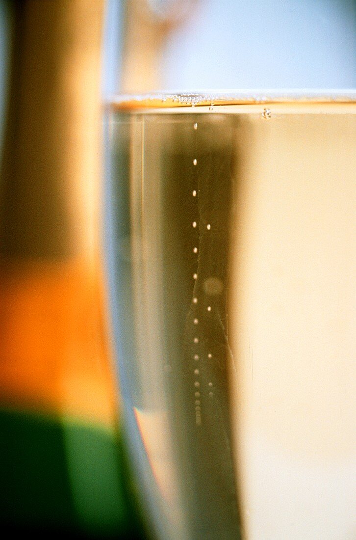Ein Glas Sekt (Detail)