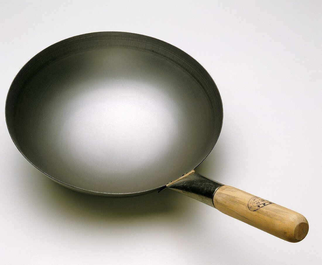 Chinese Wok with a Handle