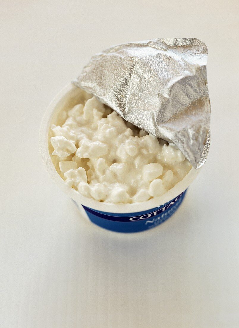 A Container of Cottage Cheese
