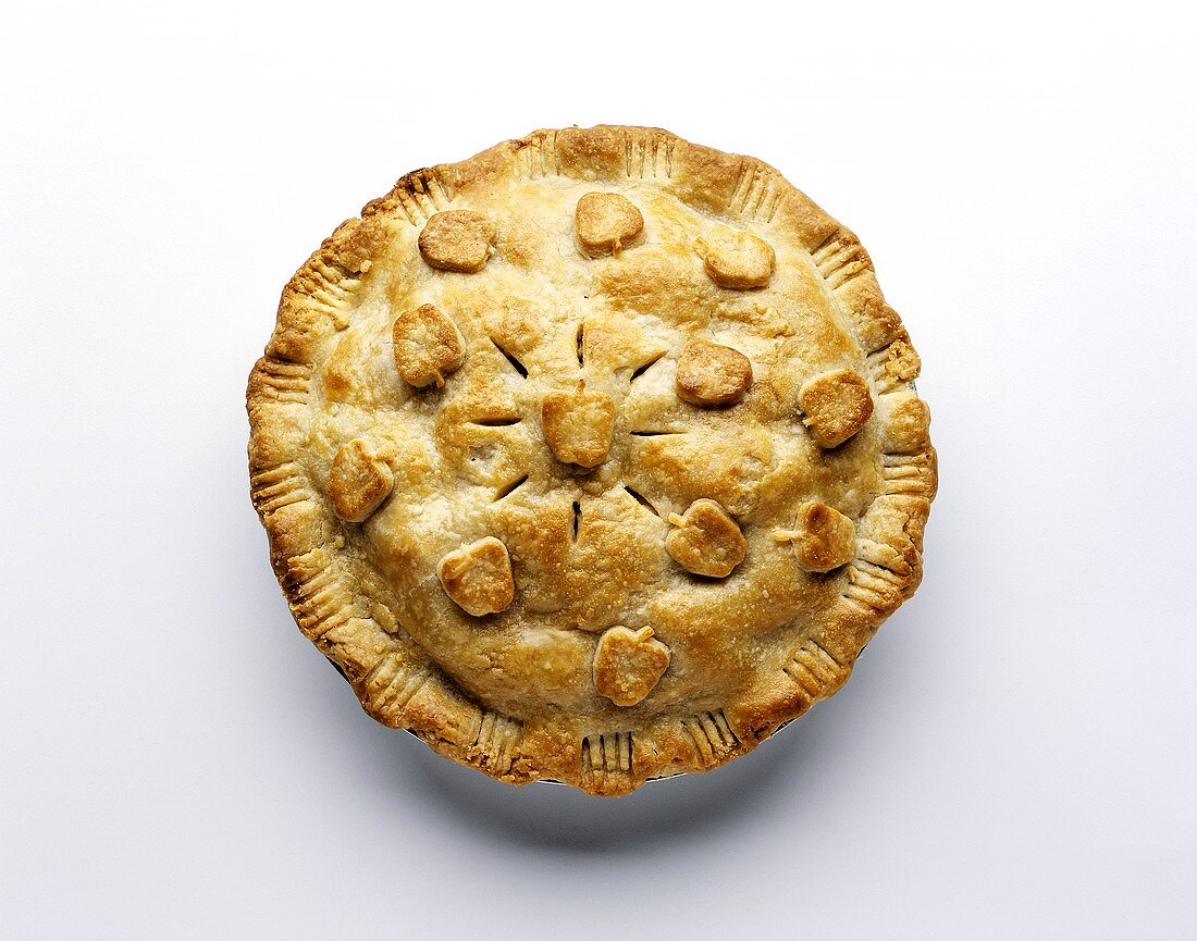 Apple Pie (Apfelkuchen mit Teighaube)