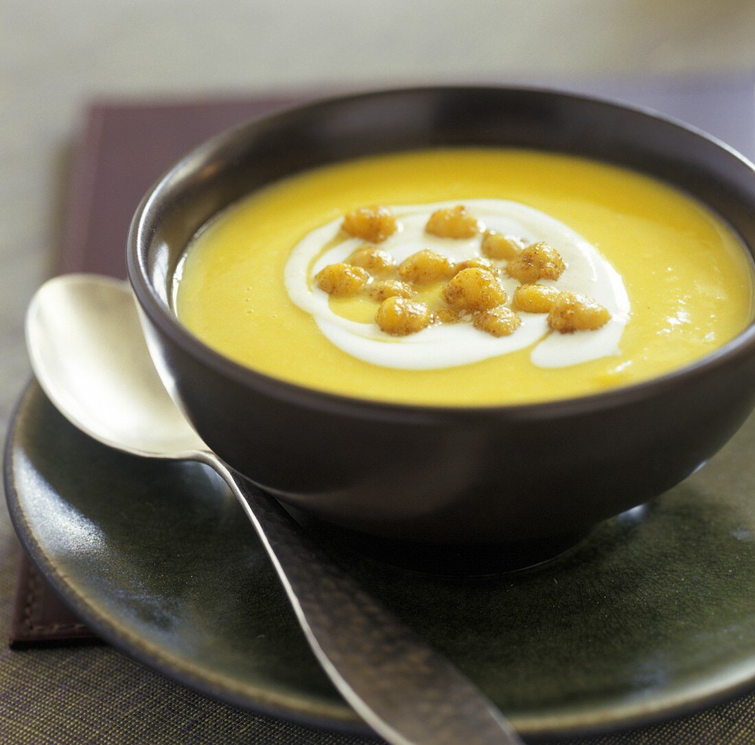 A Bowl of Chickpea Soup