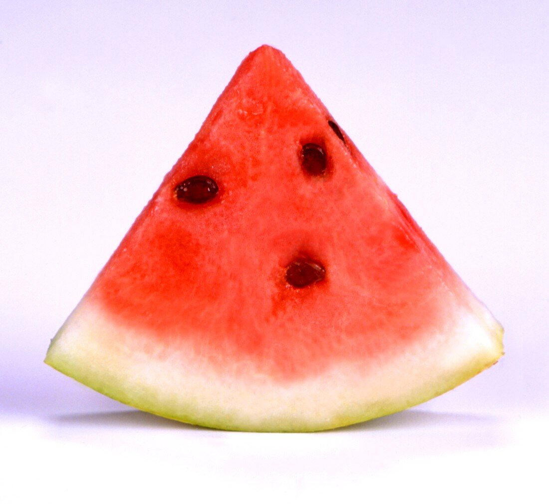 Ein Stück Wassermelone