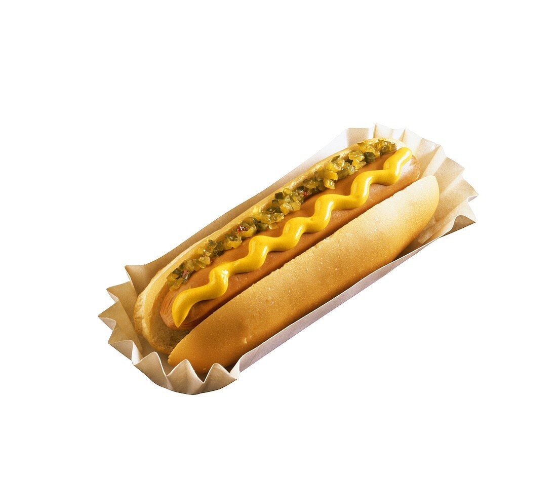 Ein Hot Dog