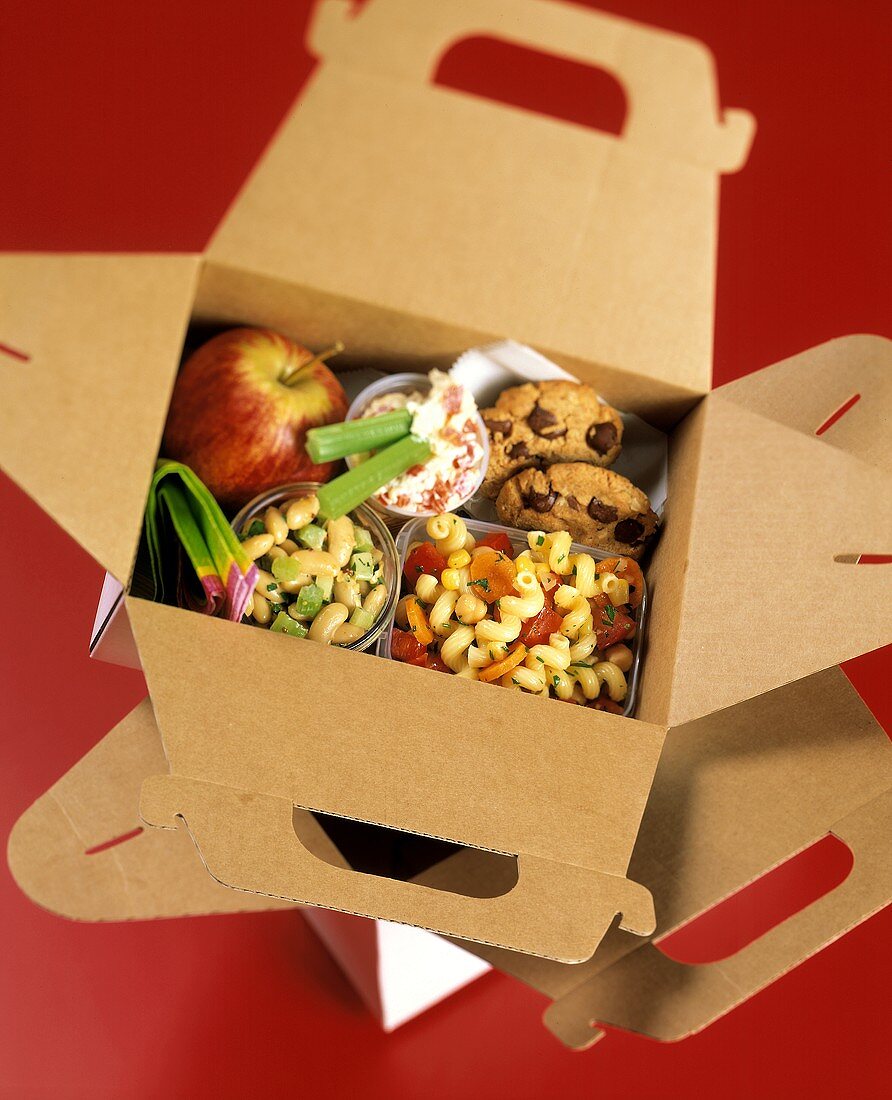 A Vegetarian Box Lunch
