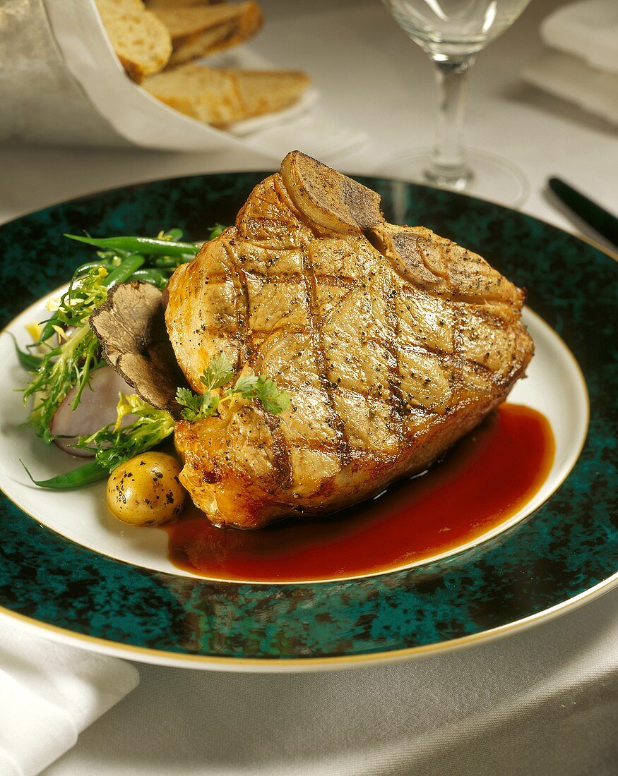 Grilled Veal Chop