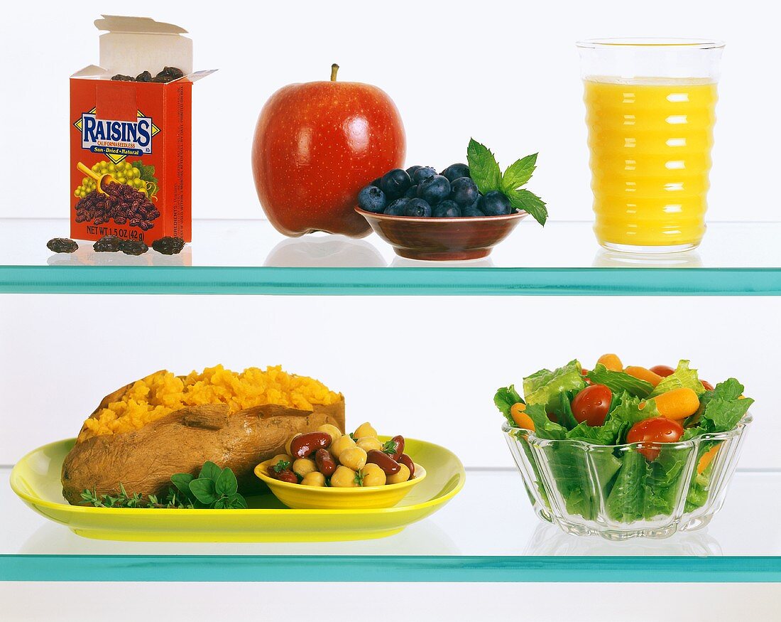 Assorted Fruit and Vegetable Servings