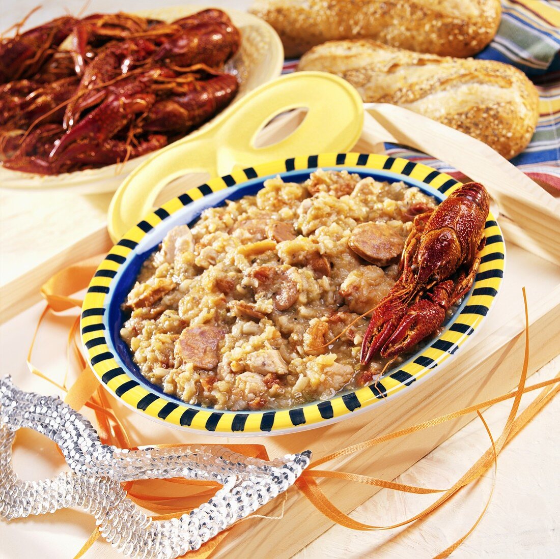 Shrimp, Andouille and Chicken Gumbo for Mardi Gras