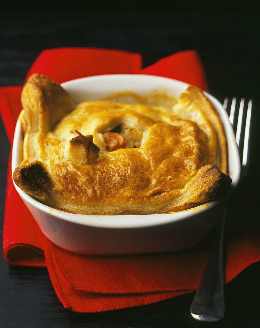 A Chicken Pot Pie