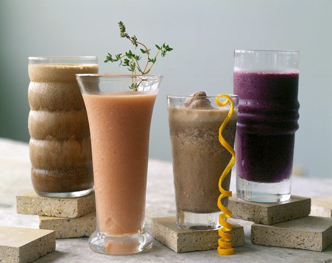 Vier Smoothies