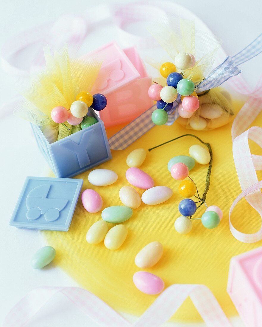 Sweets for a baby's party