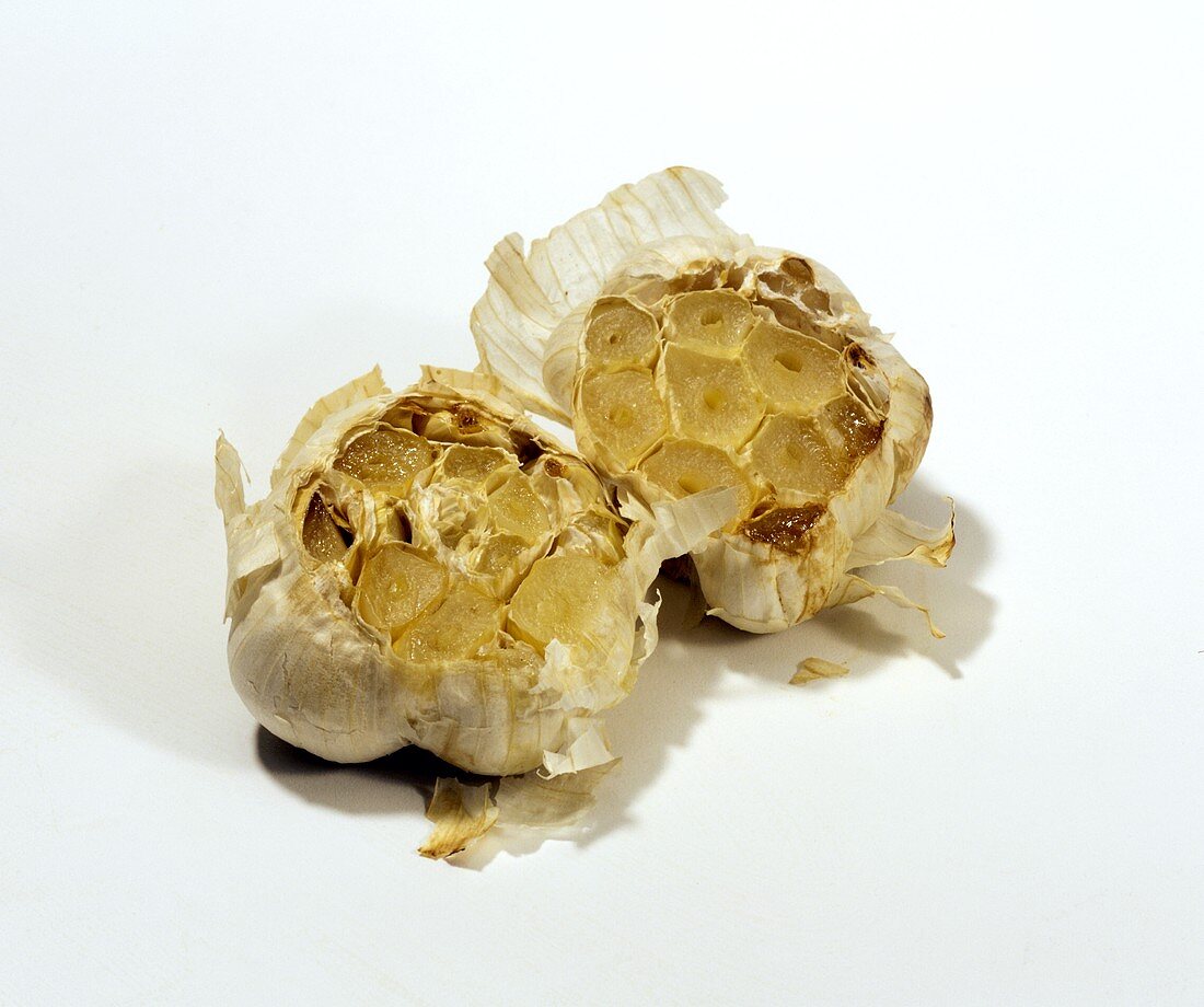 Two Bulbs of Roasted Garlic