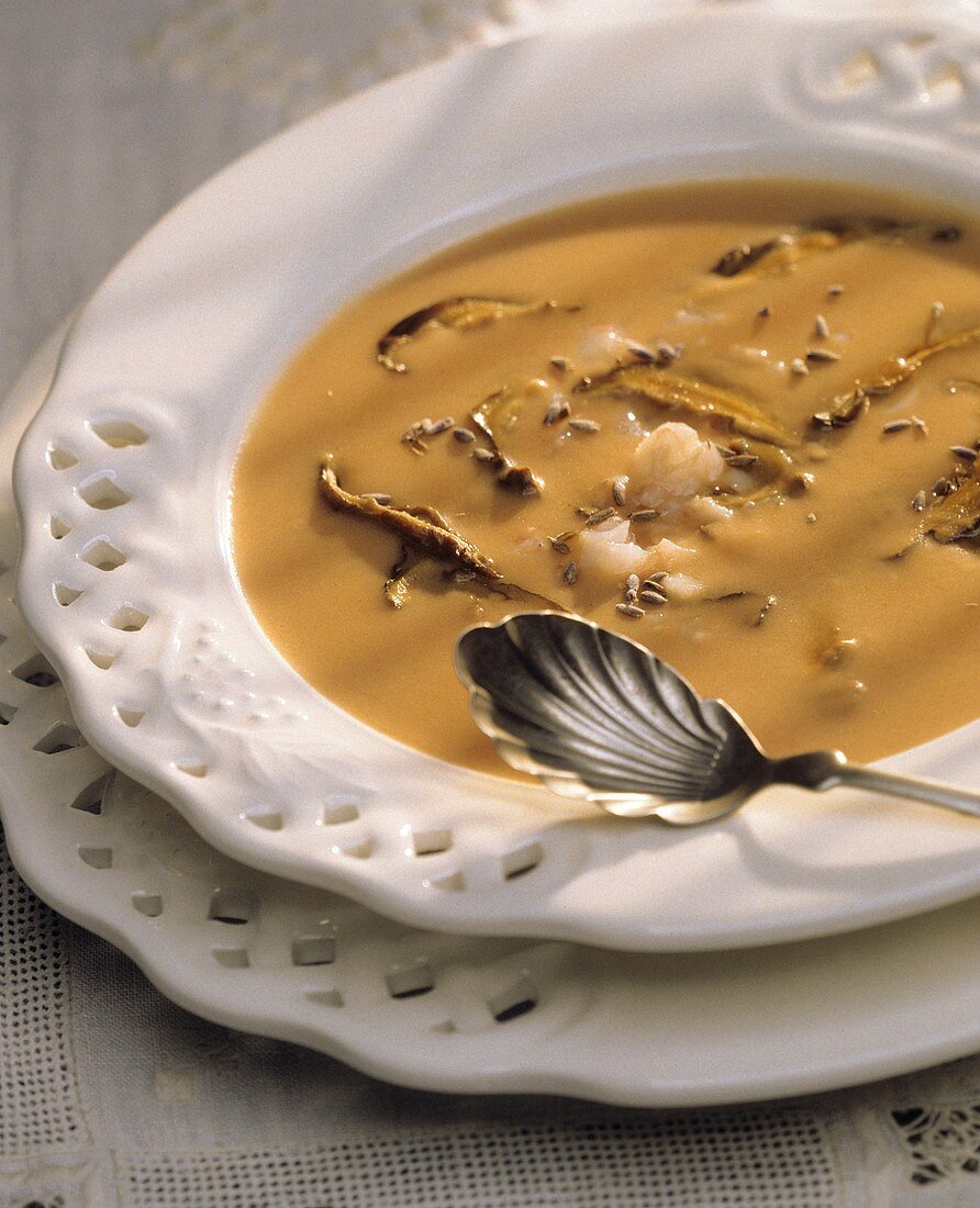 A Bowl of Crab Bisque