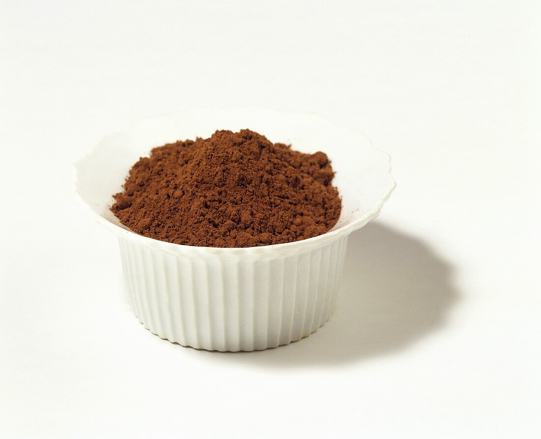 Cocoa Powder in a Bowl