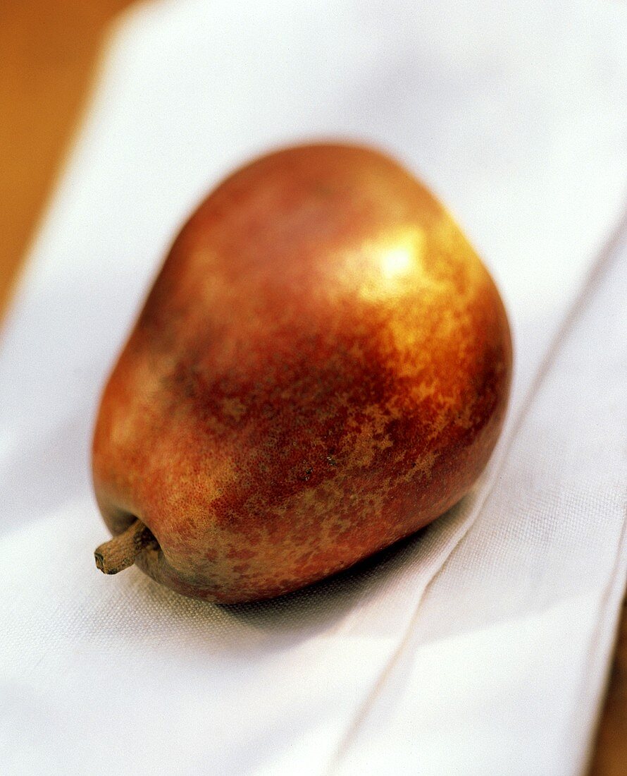 One Red Anjou Pear