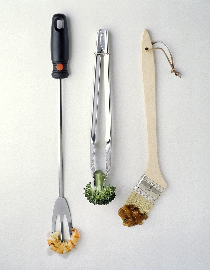 Assorted Barbeque Utensils