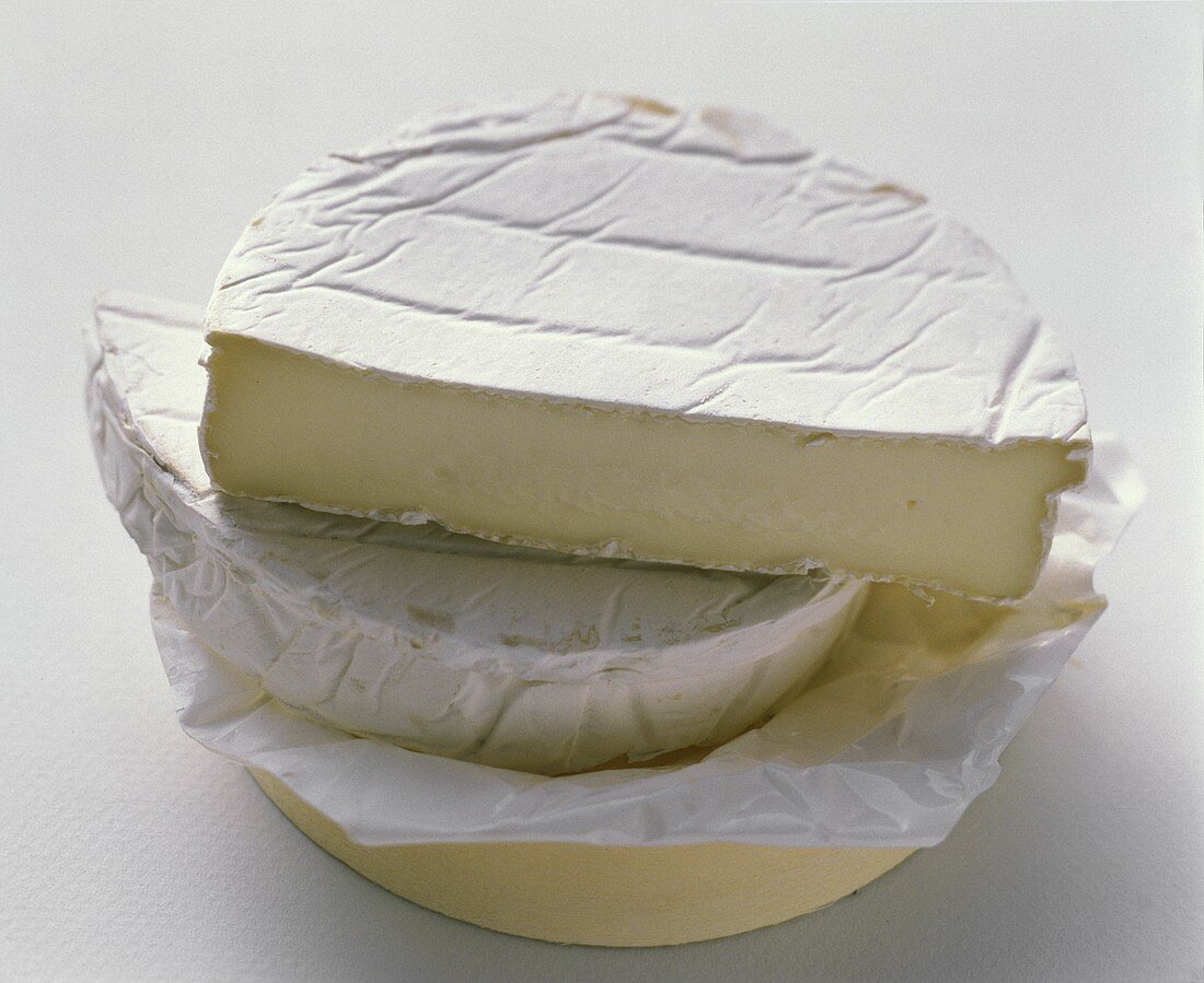 Stacked Camembert Cheese
