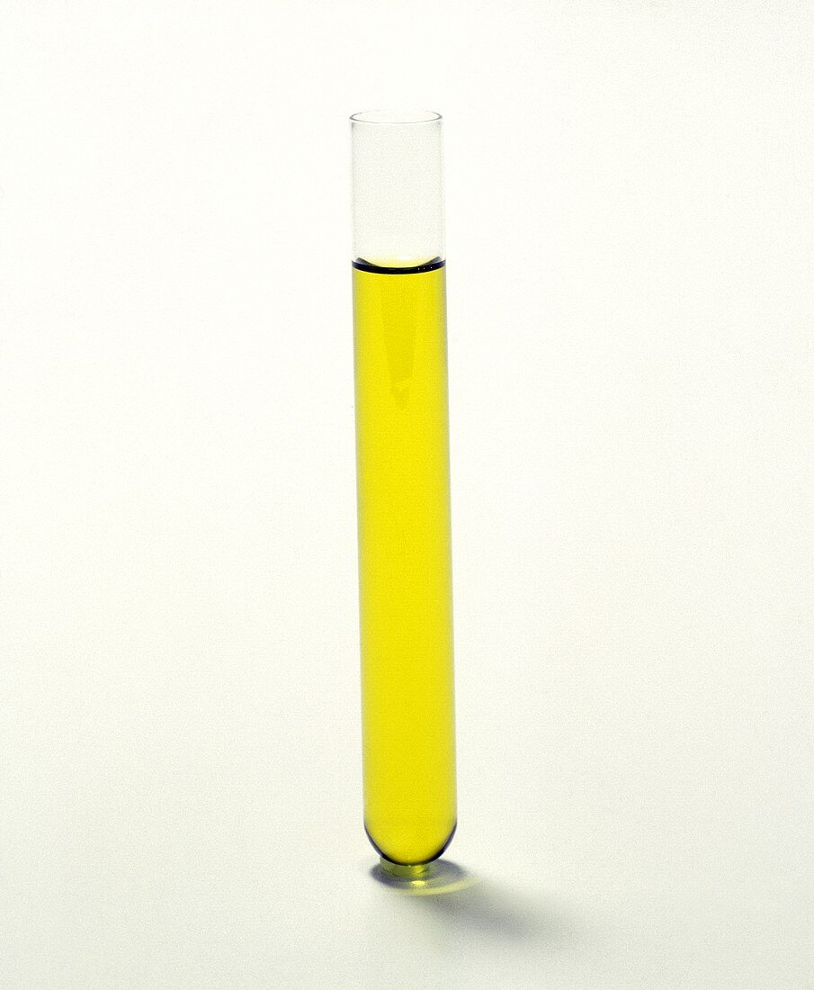 Olivenöl in einer Phiole