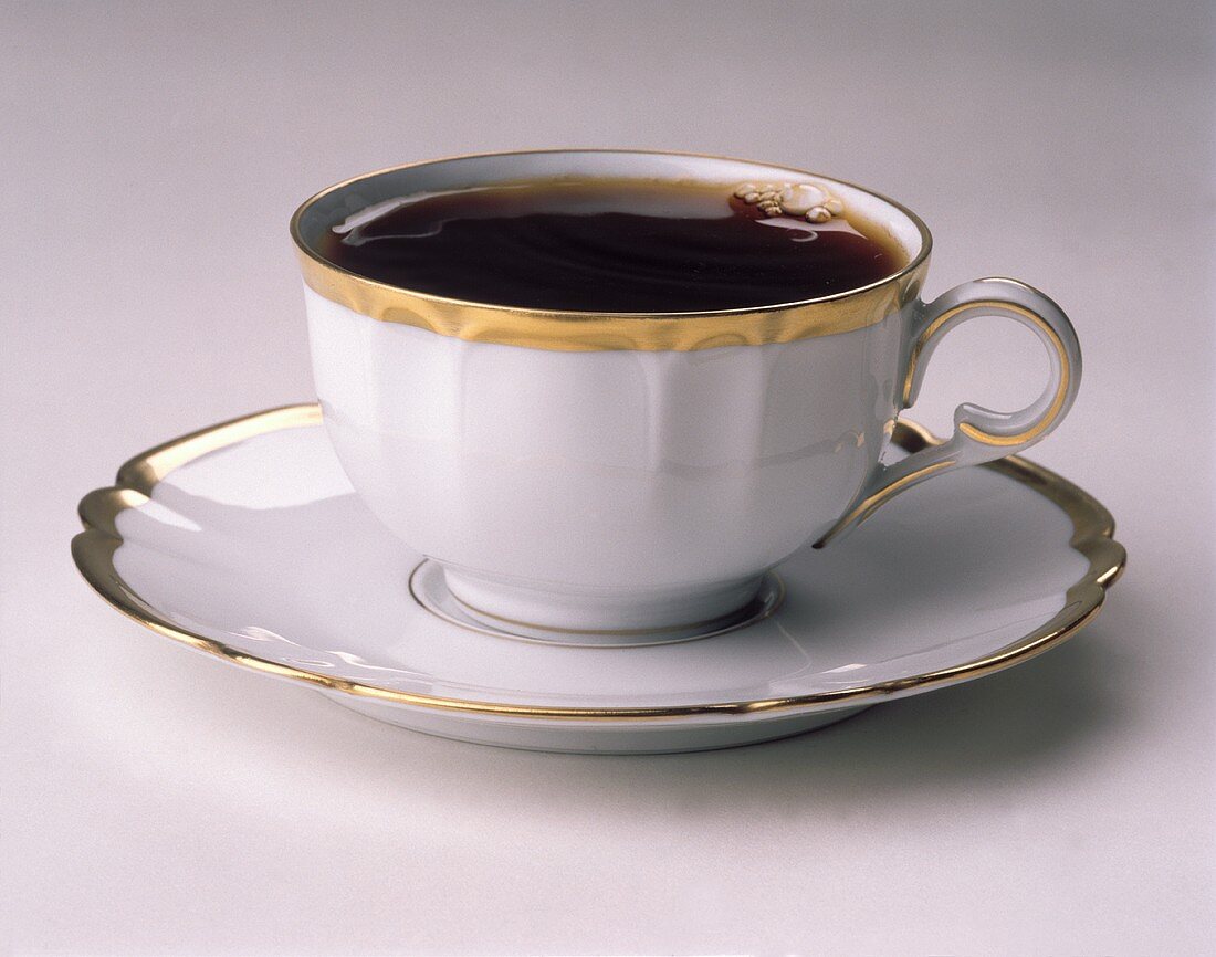 Cup of Coffee on a Saucer