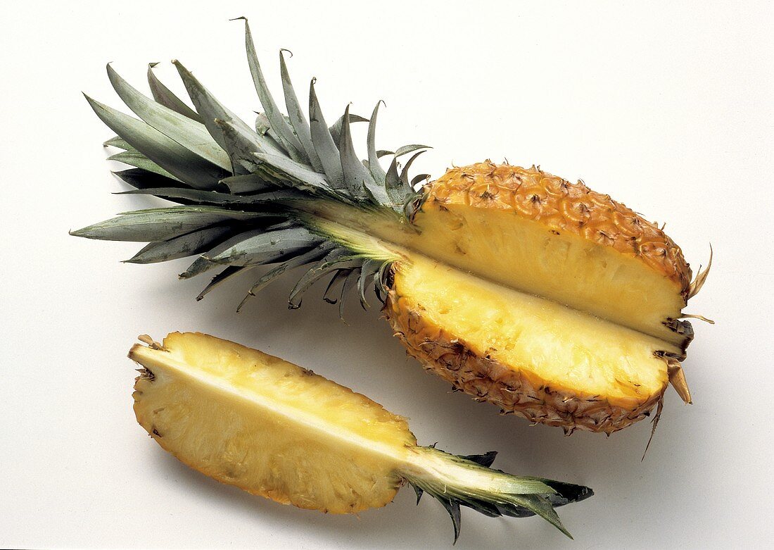 Angeschnittene Ananas