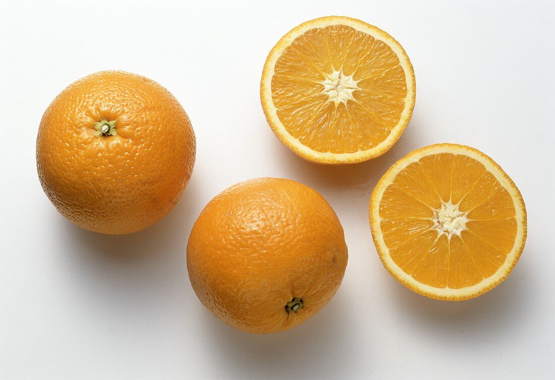 Whole & Half Oranges