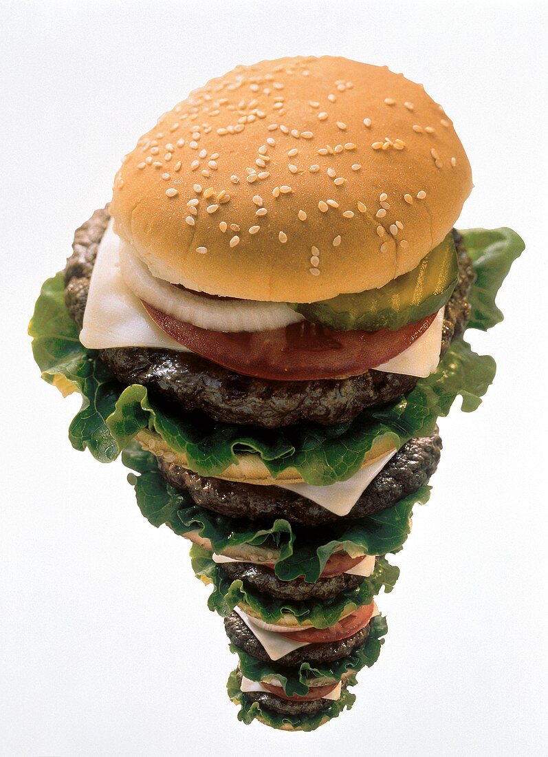 Cheeseburger Tower