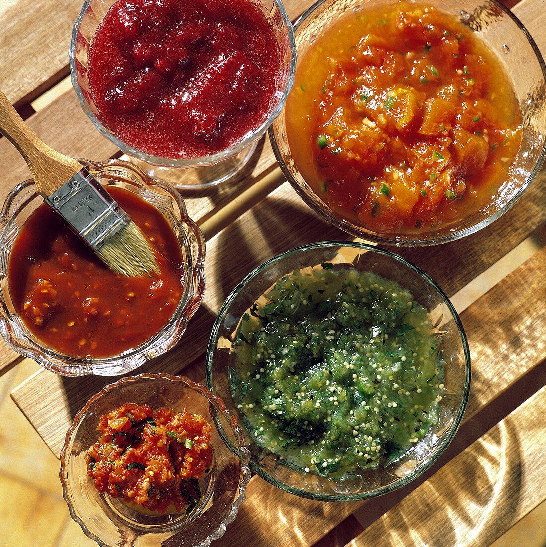 Assorted Homemade Barbecue Sauces