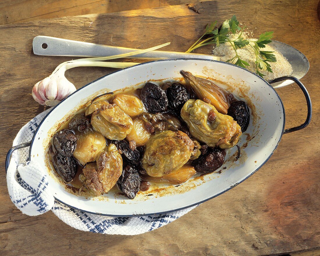 Stuffed Peppers with Prunes