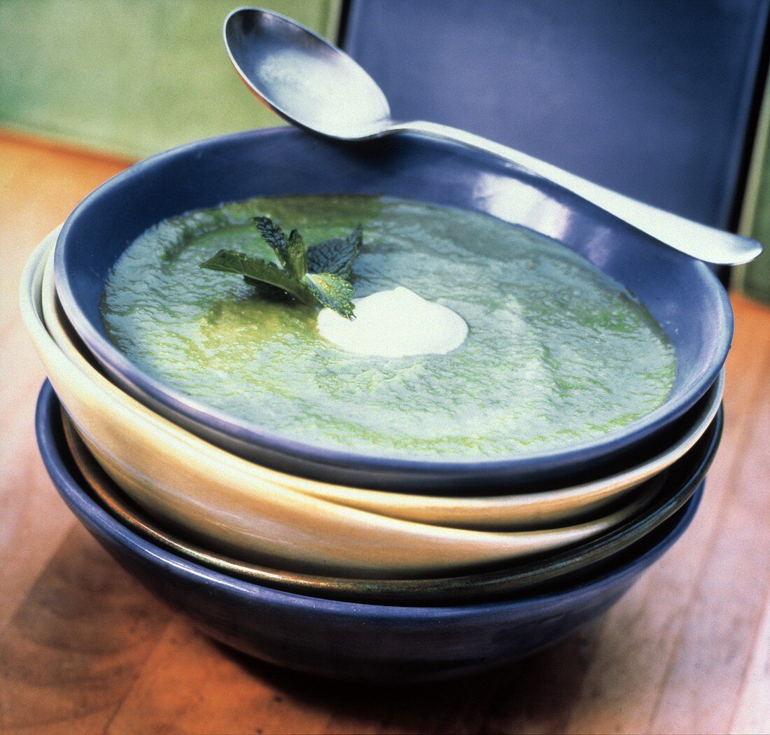 Pureed Spinach Soup