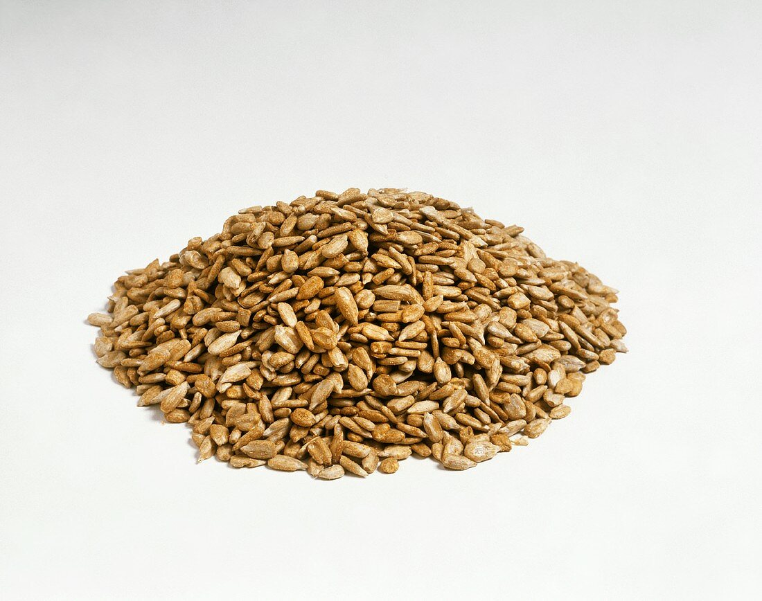 A Pile of Shelled Sunflower Seeds