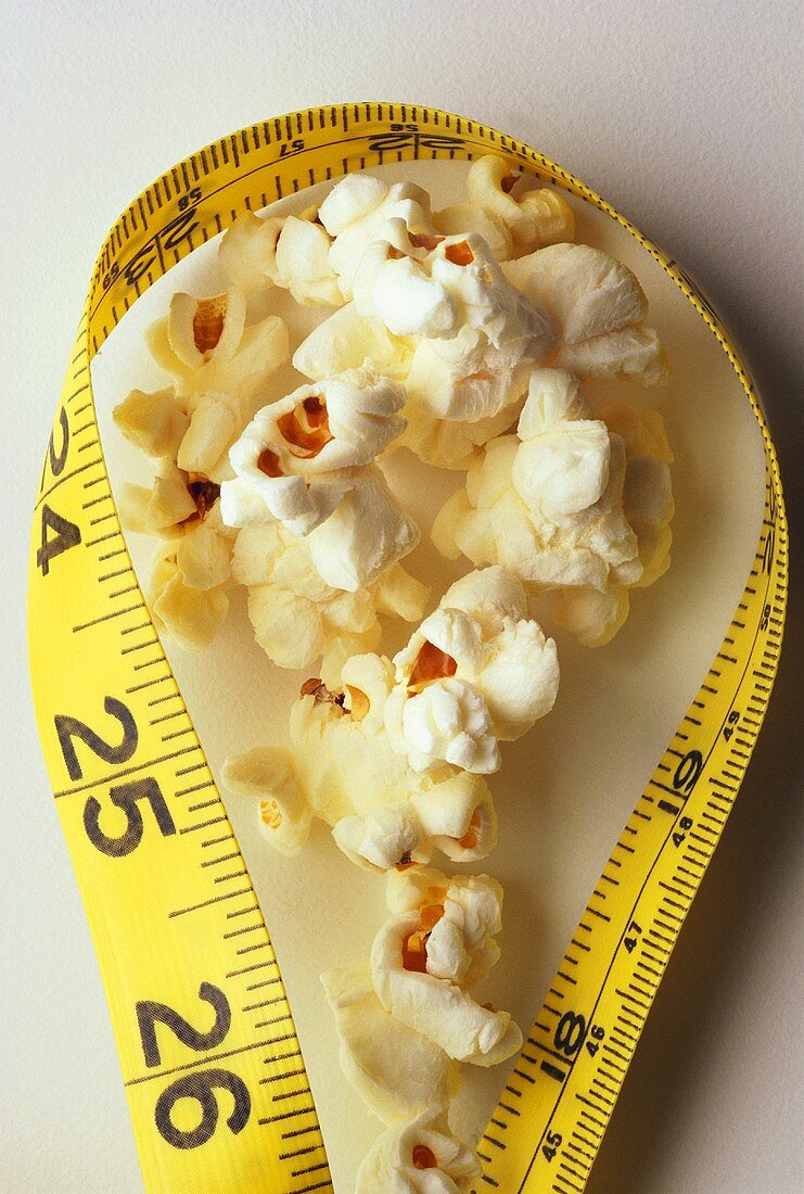Popcorn mit Massband