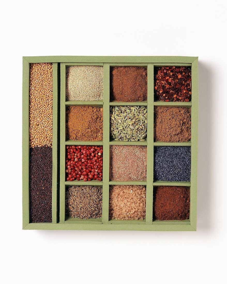 Spices in typesetter's case