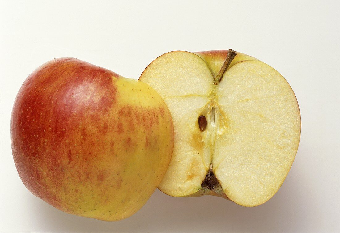 Halved Apple