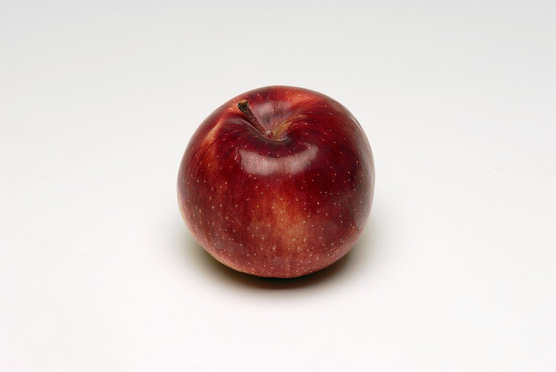 Ein roter Apfel (Sorte: Empire)