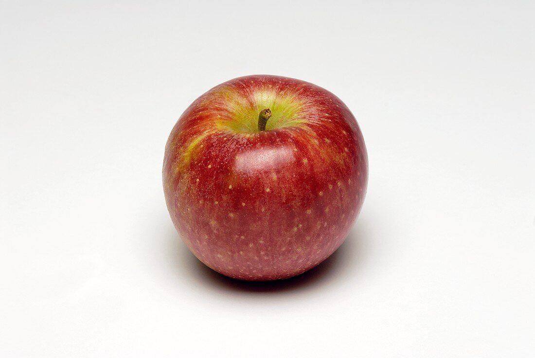 Ein roter Apfel (Sorte: Winsap)