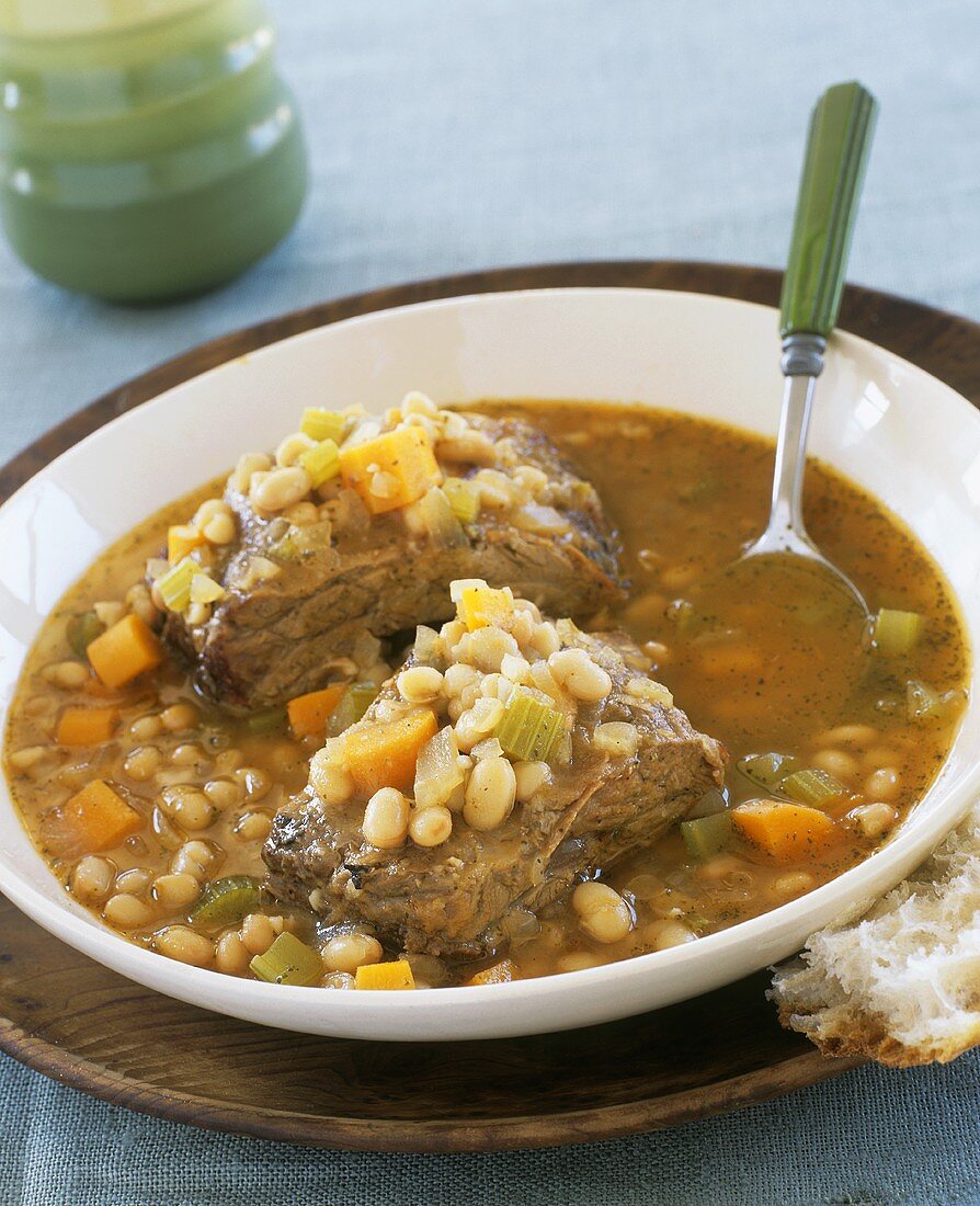 Beef and bean stew